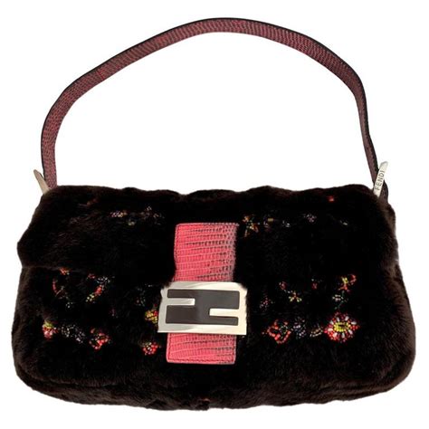 vintage beaded fendi bag|farfetch fendi baguette.